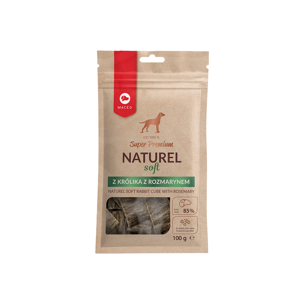 Maced Przysmak dla Psa Smakołyki Mix Smaków Naturel Soft Smaczki 3x100g